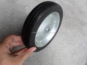 7x1.5 solid rubber wheel, 7 inch solid wheel
