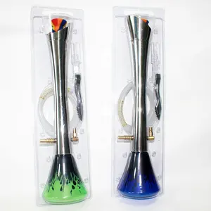 Shisha narguilé en acier inoxydable narguilé torche narguilé tuyau