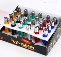 3 en 1 uv laser lumière porte-clés pointeur pour la promotion
