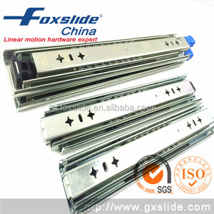 Foxslide 700mm 볼베어링 강철 4wd 감쇠 망원경 가득 차있는 연장 내각 부엌 서랍 활주 가로장 - Product Image 2