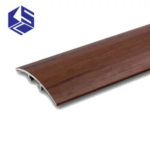 Accessoires de sol 40mm bande de seuil de feuille de bois de transition de plancher en aluminium