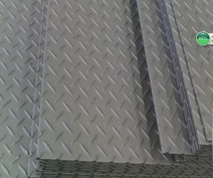 <span class=keywords><strong>MS</strong></span> chequered צלחת משקל 14 מד פלדה לדרוך צלחת שטוח מתכת צלחת - Product Image 6