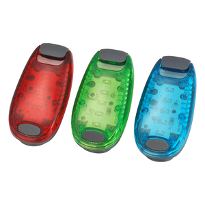 Quảng cáo không thấm nước dẫn đèn chạy PC thiết bị phản chiếu cho trẻ em thuyền Runner xe đạp đêm cưỡi an toàn nhấp nháy Clip-on. - Product Image 1