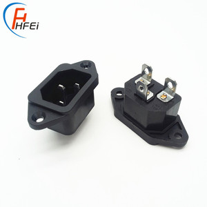 HF-Bán Nóng IEC60320 C13 16A AC Đầu Vào Ổ Cắm Kết Nối AC 250V 10A Nữ 3 Pin Nối Điện - Product Image 2