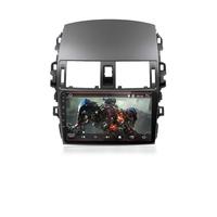 Autoradio multimédia pour voiture avec écran tactile de 9 pouces, Android 11, WIFI, MP5, 2+32G, GPS, navigation, caméra arrière 360°, lecteur DVD pour Corolla
