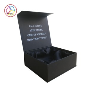 Custom logo cardboard paper magnetic storage packaging boxes for packaging