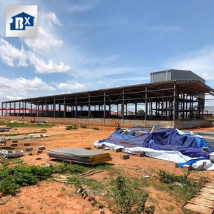 ต้นทุนต่ำสำเร็จรูปคลังสินค้าวัสดุก่อสร้างช่วงขนาดใหญ่การประชุมเชิงปฏิบัติการอาคารส่งออกไปยังแองโกลาในแอฟริกา - Product Image 3