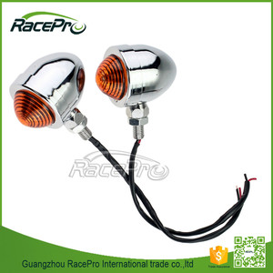 Bullet LED Indicateur de rotation Feux de signalisation <span class=keywords><strong>clignotant</strong></span> moto pour Harley <span class=keywords><strong>Chopper</strong></span> Cafe Racer - Product Image 1