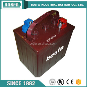 3DG-230 golf car <span class=keywords><strong>6v</strong></span> 230ah batterie al piombo per carrello da golf made in China - Product Image 2