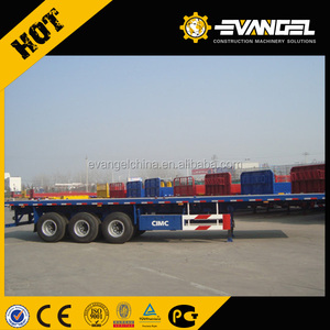 70 طن منخفضة <span class=keywords><strong>wheelbase</strong></span> السرير شبه مقطورة الأبعاد الأبعاد - Product Image 2