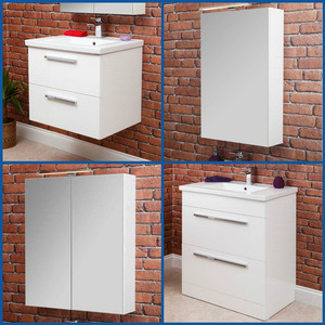 Modern Waterproof <strong>Plastic</strong> <strong>Bathroom</strong> <strong>Cabinet</strong> for Canada Market - Product Image 3