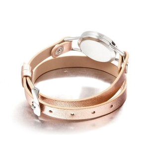 Médaillon de parfum en acier inoxydable pour femmes, vente en gros, bijoux d'aromathérapie, diffuseur d'huile essentielle, <span class=keywords><strong>Bracelet</strong></span> en <span class=keywords><strong>cuir</strong></span> - Product Image 5