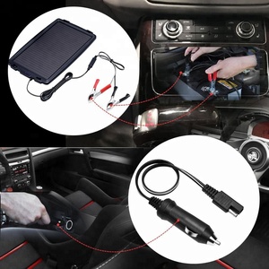 Panneaux solaires en <span class=keywords><strong>silicium</strong></span> <span class=keywords><strong>amorphe</strong></span> 4W, chargeur de batterie portable, mainteneur de charge pour voiture - Product Image 4