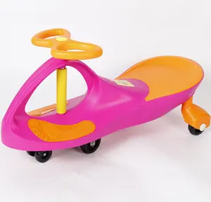 Outdoor/Indoor PP Räder ohne Musik und leicht rollendes Plastik auto Kinder schwingen Auto