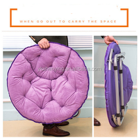 Chaise Lune Pliante Canapé Paresseux-Chaise Radar Élastique Parasol Simple Loisirs Extérieurs Inclinable avec Sac de Transport