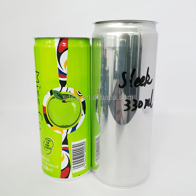 Standard Beverage Sleek Tin Cans 330ミリリットルAluminum