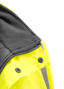 Zuja đa kịch bản sử dụng áo khoác màu vàng huỳnh quang ấm áp Áo Khoác Bomber phản quang Áo khoác mùa đông - Product Image 4