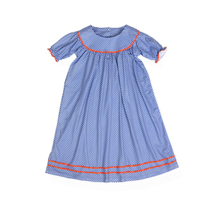 latest check frock design