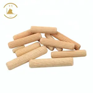 birch wood dowel pin for sofa ottomam