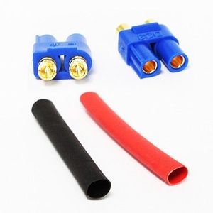 Konektor DC3 berlapis emas konektor Pria Wanita 3.5mm dengan rumah plastik biru - Product Image 5