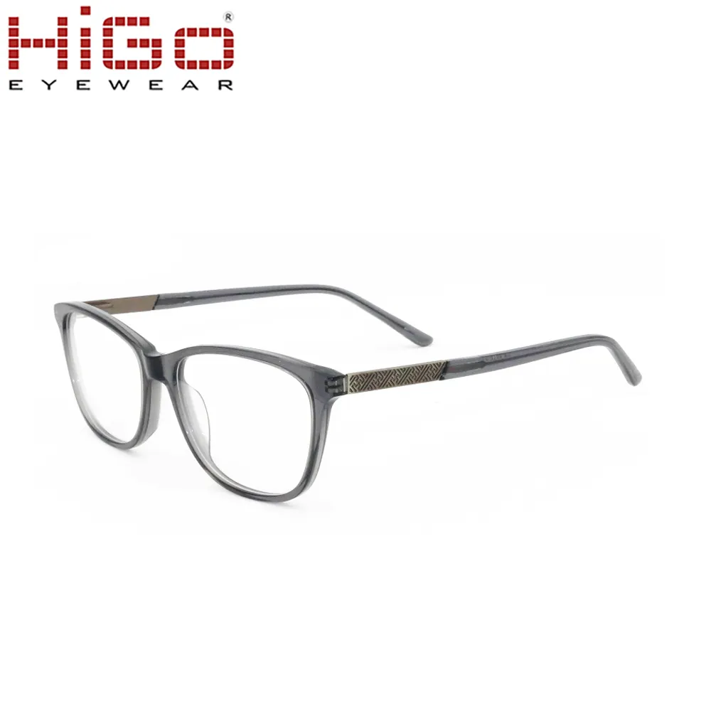 Montura de gafas ópticas de acetato, nuevo diseño, bajo precio, gafas de acetato en China