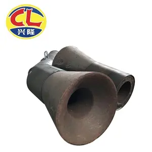 Mn13Cr2 Sand-excavating ship dredging vessels Sand suction pipe