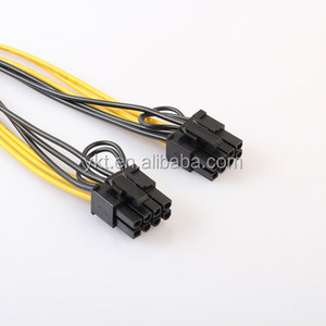Cable de Extensión de Alimentación Molex de 4 Pines para Computadora, Conector Macho 1 a <span class=keywords><strong>2</strong></span> Puertos Hembra, Cable Divisor de Alimentación en Y - Product Image 6