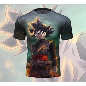 Abbigliamento Cody Lundin T-Shirt da Uomo a Compressione Stampata in 3D per Cosplay <span class=keywords><strong>Anime</strong></span> Super Saiyan - Product Image 6