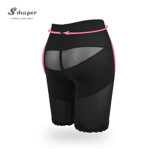 Pantalones Correctores de Cadera y Pelvis Transpirables, Moldeador de Glúteos, Control Medio, Spandex, Material de Nailon, 1 Unidad - Product Image 1