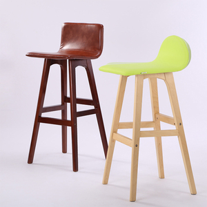 Taburete de Bar de madera con respaldo elegante más Popular a <span class=keywords><strong>precio</strong></span> competitivo - Product Image 4