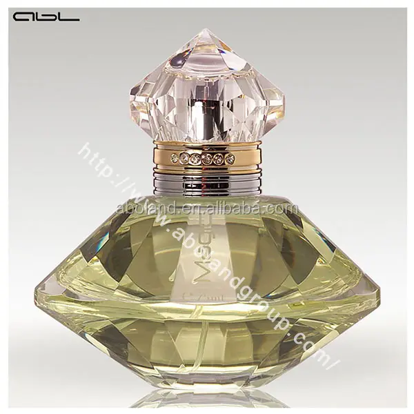 Kendi parfüm şişenizi tasarlayın vintage sprey parlak şişe elmas ve halka