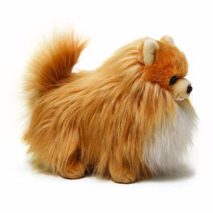 Juguete animal de <span class=keywords><strong>peluche</strong></span> personalizado, juguete largo de <span class=keywords><strong>Pomerania</strong></span> relleno de felpa, juguete de <span class=keywords><strong>Pomerania</strong></span> de <span class=keywords><strong>peluche</strong></span> - Product Image 3