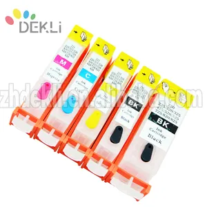 PGI 220 CLI 221 Tinta Isi Ulang Cartridge untuk Canon IP3600 IP4600 IP4700 Reset Cartridge