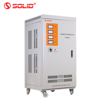 Régulateur de tension automatique AVR stabilisateur de type servo électrique TNS 20KVA 30KVA triphasé 380 415 440 volts