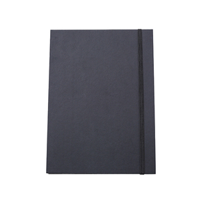 High Quality Company Promotion 2021 Sketchbook Custom Logo notebook A5 Classic Black Craft Paper Journal Buy Online Stationery