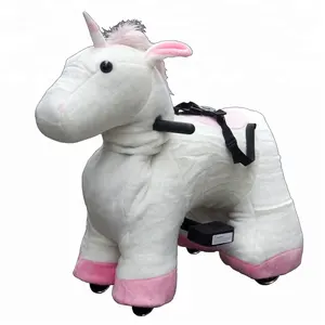 Electric ride on unicorn riding horse pony toy for children