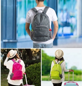 Encai New Arrival Giá Rẻ Packsack Đầy Màu Sắc Ba Lô Du Lịch Gấp Ba Lô Túi - Product Image 2