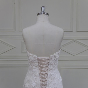 XF16066 chérie décolleté sirène robe de mariage robe de mariage pour nuptiale - Product Image 4