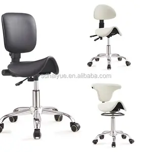 Popularsaddle Kruk Zitten/Staande Bureau Setup/ Swivel Kapper Salon Stoel