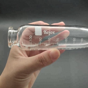 Provetta Conica da Centrifuga in Vetro da Laboratorio 100 ml con Graduazioni - Product Image 4