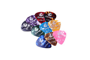 Plectres de guitare électriques spéciaux en celluloïd en gros et OEM, accessoires pour plectres de guitare - Product Image 3