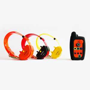 WATERPROOF <b>DOG</b> <b>SHOCK</b> TRAINER <b>for</b> 3 HUNTING <b>DOGS</b> RANGE 2 KM - Product Image 3