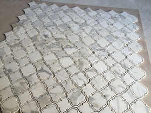 Piedra Natural Mosaico Medallón Patrón decorativo Para <span class=keywords><strong>El</strong></span> Hotel <span class=keywords><strong>Centro</strong></span> <span class=keywords><strong>Comercial</strong></span> Suelo de Azulejo de La Pared - Product Image 3
