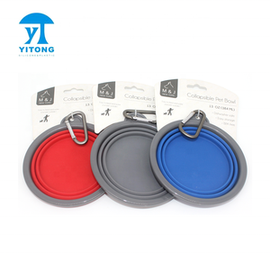 2 pacotes, tigela de cães dobrável de grande tamanho, silicone de grau alimentar, livre de bpa, copo expansível, prato para animal de estimação, gato, água alimentar - Product Image 3