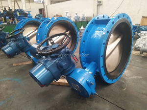 Электропривод Rotork вкл/выкл, клапан-бабочка с двойными фланцами - Product Image 3