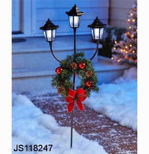 Navidad Jardín Linterna solar Estaca Luz Vacaciones Guirnalda decorativa <span class=keywords><strong>Farola</strong></span> - Product Image 3