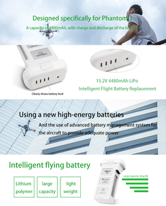 Batterie au lithium 15,2 V 4480 mAh pour <span class=keywords><strong>drone</strong></span> DJI <span class=keywords><strong>Phantom</strong></span> <span class=keywords><strong>3</strong></span> - Product Image 6