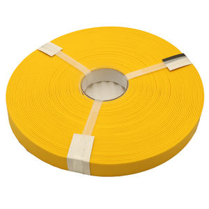 Personalizado azul oscuro 1,2 cm ancho alto PVC elástico Nylon zapatos deportivos cinta acabado mate cuero perro Collar Correa directa - Product Image 5