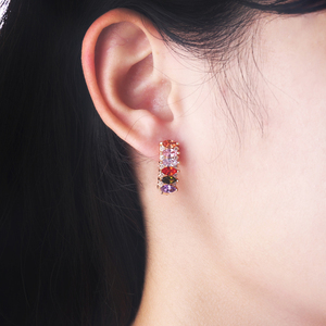 <span class=keywords><strong>Boucles</strong></span> <span class=keywords><strong>d</strong></span>'oreilles plaqué or pour femmes, bijoux <span class=keywords><strong>fantaisie</strong></span>, en or, 14k, vente en gros, nouvelle collection 2020 - Product Image 5