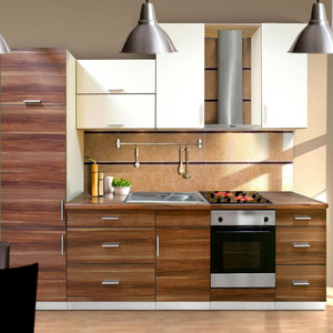 Modernos Gabinetes de Cocina Económicos de Dos Colores Combinados de China - Product Image 3
